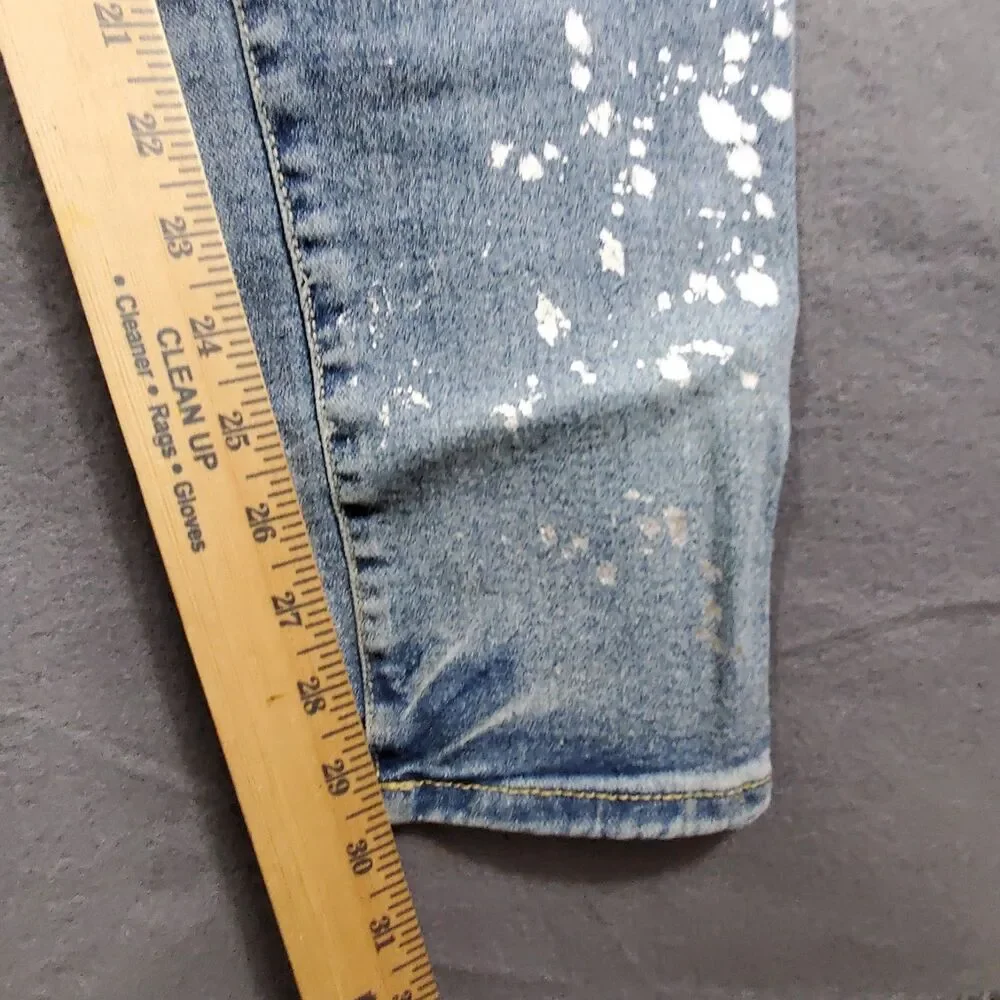 INC Denim Jeans Womens Size 10/30 Midrise Stright Blue